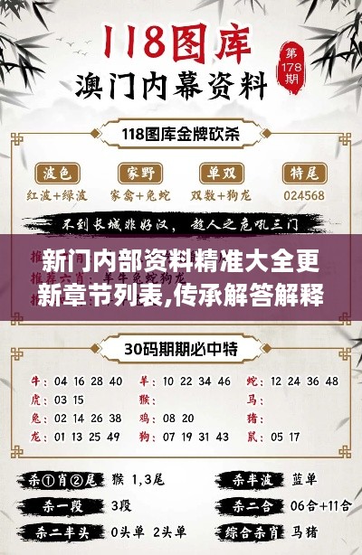 新門內(nèi)部資料精準(zhǔn)大全，新門內(nèi)部資料精準(zhǔn)大全揭秘